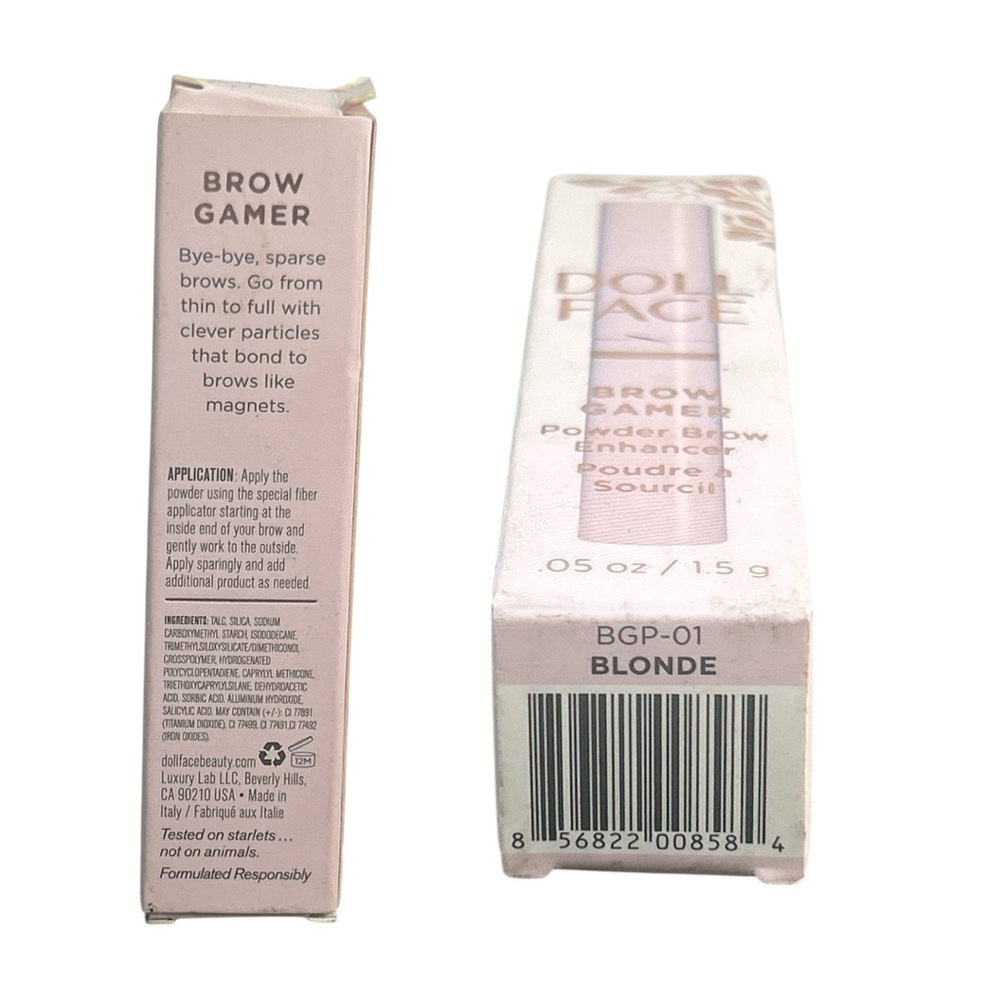 Doll Face Blonde Brow Gamer Powder Brow Enhancer - .05 oz - Picture 2 of 2